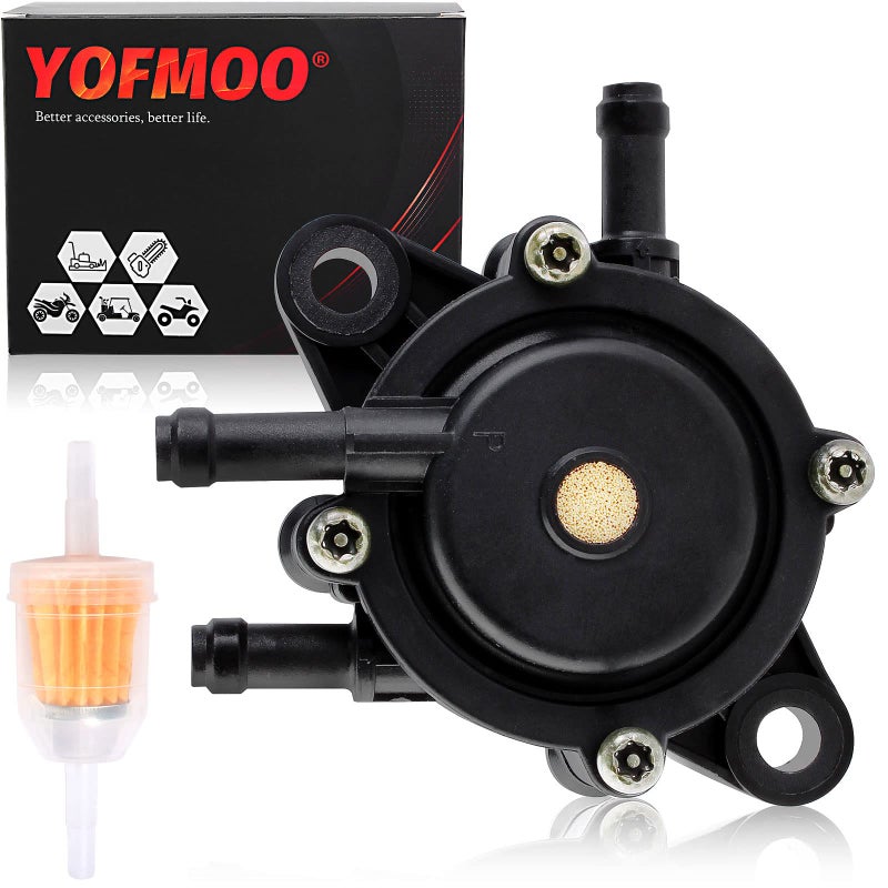 YOFMOO Fuel Pump Compatible with EZGO Gas Club Car Golf Cart 295cc 350cc Robin 4-cycle Engine Kawasaki FE290 FE350 TXT RXV ST Medalist Yamaha G16-G19 G20 G22 G29 Kawasaki 2003-2008 72873G01 - Image 1